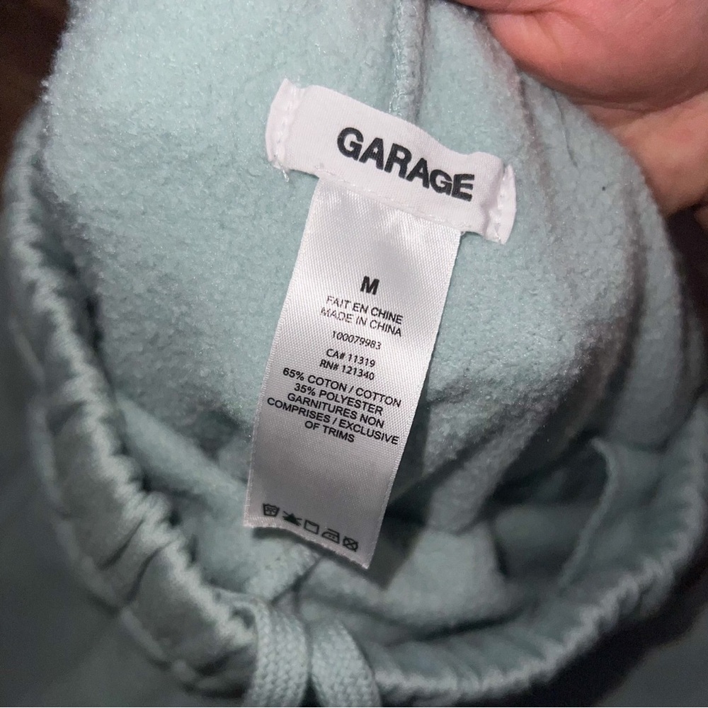 Garage Easy Jogger Sweatpants - Mint, Size M - Picture 2 of 12